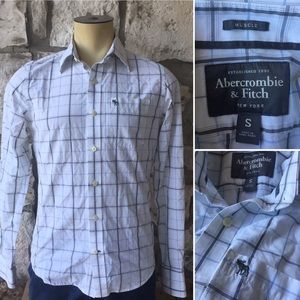 Abercrombie & Fitch Muscle Men’s Button Up Size S